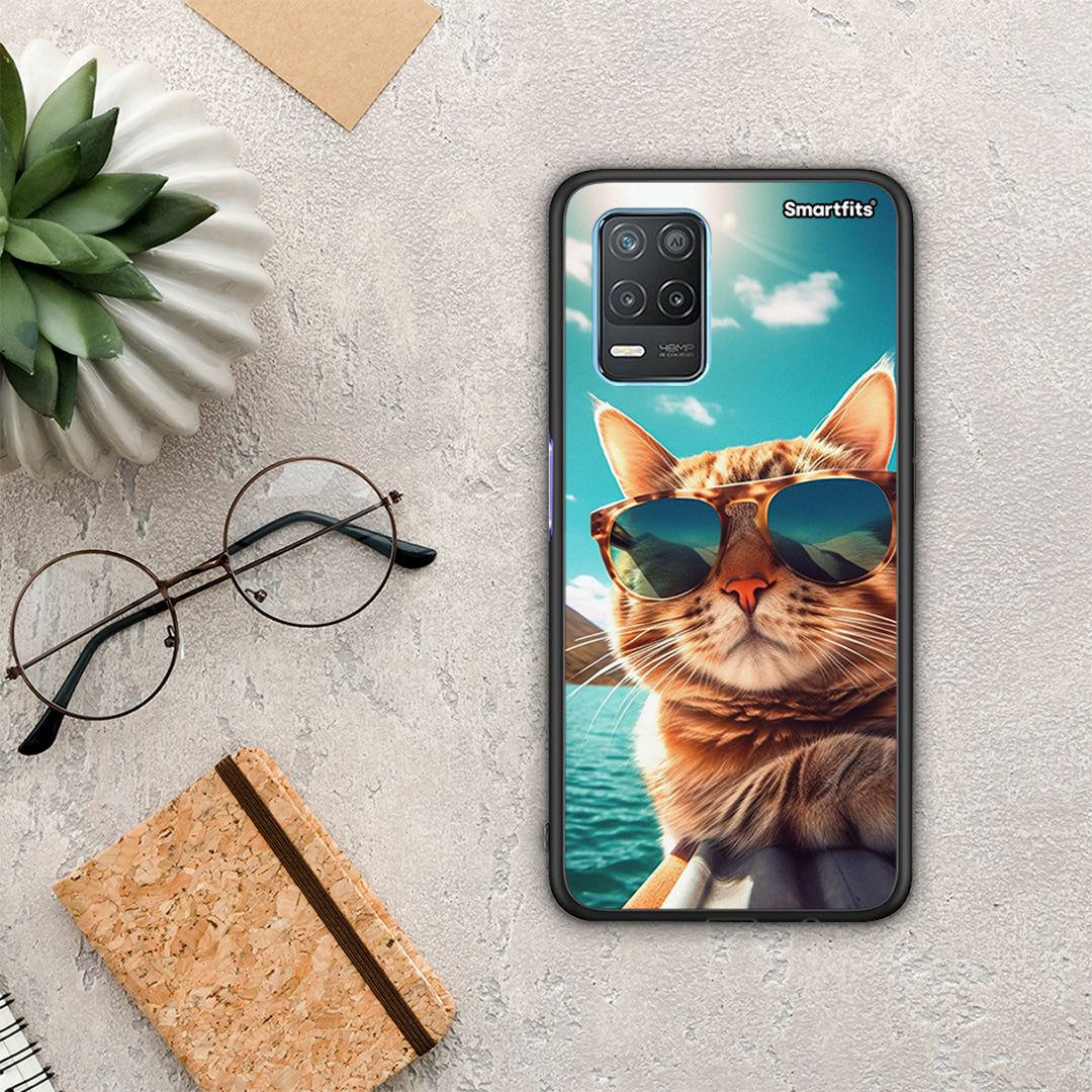 Summer Cat - Realme 8 5G θήκη