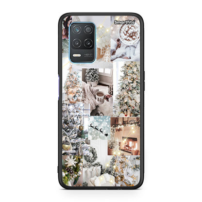 White Christmas - Realme 8 5G θήκη