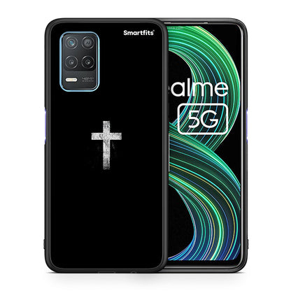 White Cross - Realme 8 5G θήκη