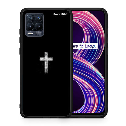 White Cross - Realme 8 / 8 Pro θήκη