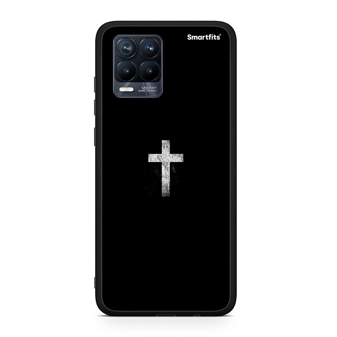 White Cross - Realme 8 / 8 Pro θήκη
