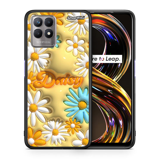 Bubble Daisies - Realme 8i θήκη