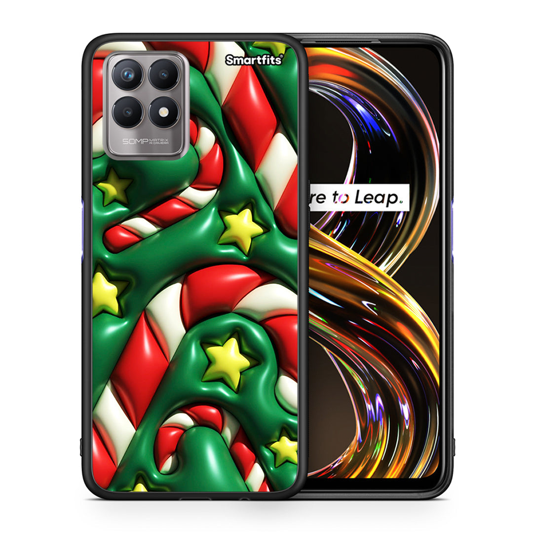 Christmas Bubbles - Realme 8i θήκη