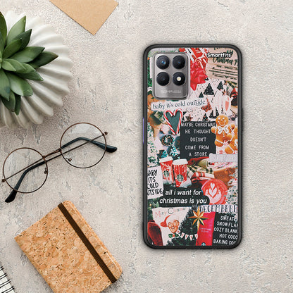 Christmas Happiness - Realme 8i θήκη