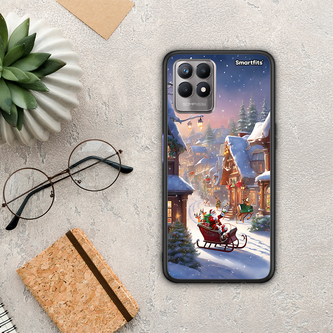 Christmas Snow - Realme 8i θήκη