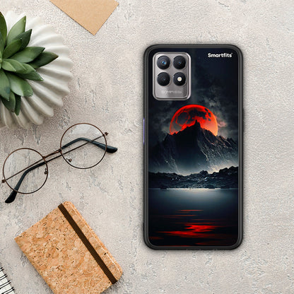 Red Full Moon - Realme 8i θήκη