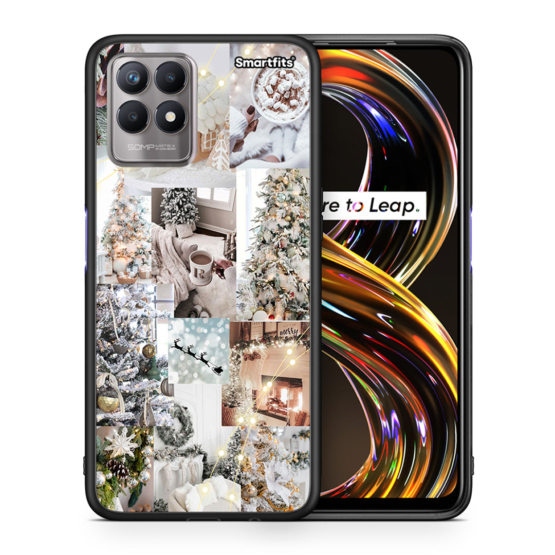 White Christmas - Realme 8i θήκη
