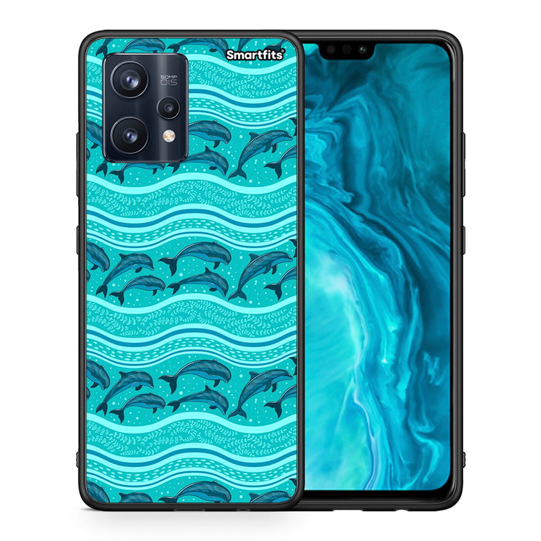 Swimming Dolphins - Realme 9 / 9 Pro+ 5G θήκη