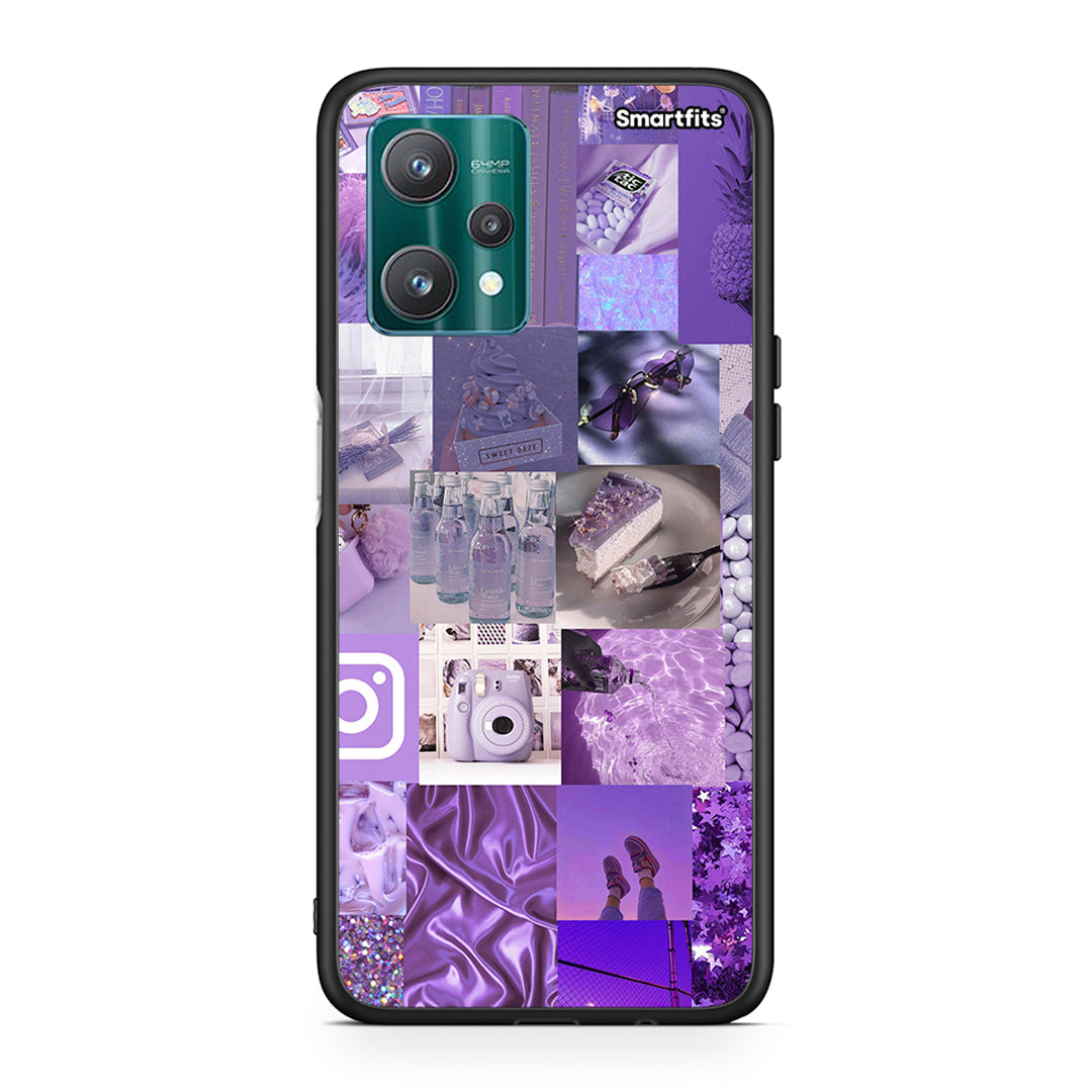 Purple Aesthetic Collage - Realme 9 Pro θήκη