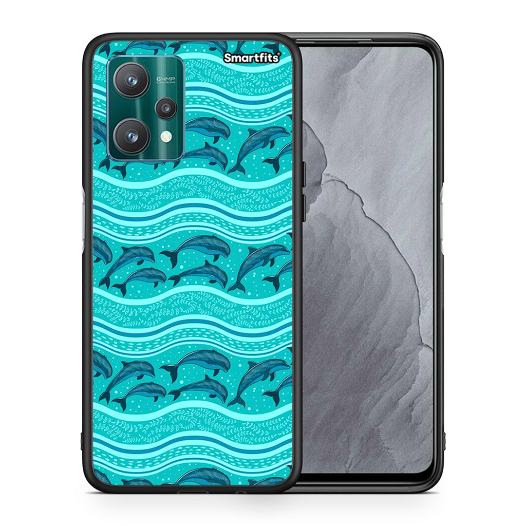Swimming Dolphins - Realme 9 Pro θήκη