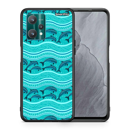 Swimming Dolphins - Realme 9 Pro θήκη
