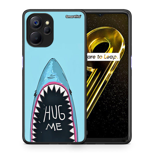 Θήκη Realme 9i 5G Hug Me από τη Smartfits με σχέδιο στο πίσω μέρος και μαύρο περίβλημα | Realme 9i 5G Hug Me case with colorful back and black bezels
