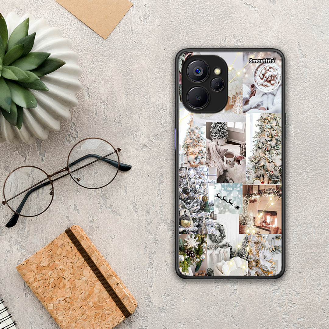 White Christmas - Realme 9i 5G θήκη