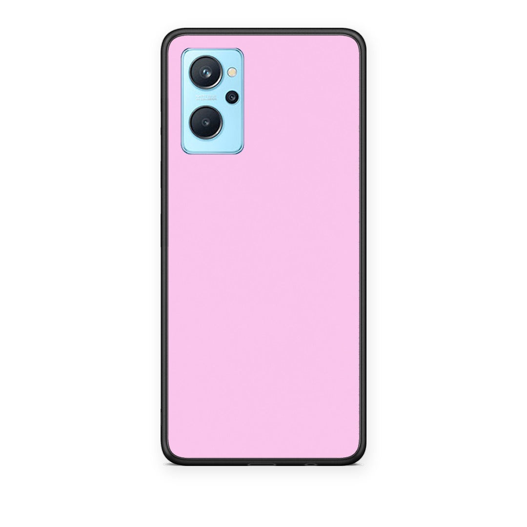 Θήκη Realme 9i Cotton Candy Pink από τη Smartfits με σχέδιο στο πίσω μέρος και μαύρο περίβλημα | Realme 9i Cotton Candy Pink case with colorful back and black bezels