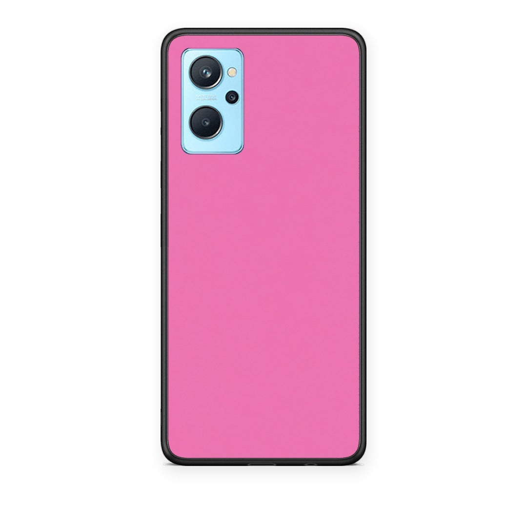 Θήκη Oppo A96 Rose Pink από τη Smartfits με σχέδιο στο πίσω μέρος και μαύρο περίβλημα | Oppo A96 Rose Pink case with colorful back and black bezels