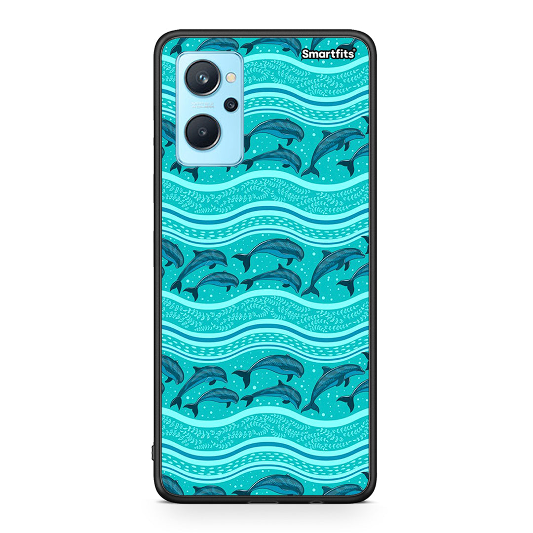 Swimming Dolphins - Oppo A96 θήκη