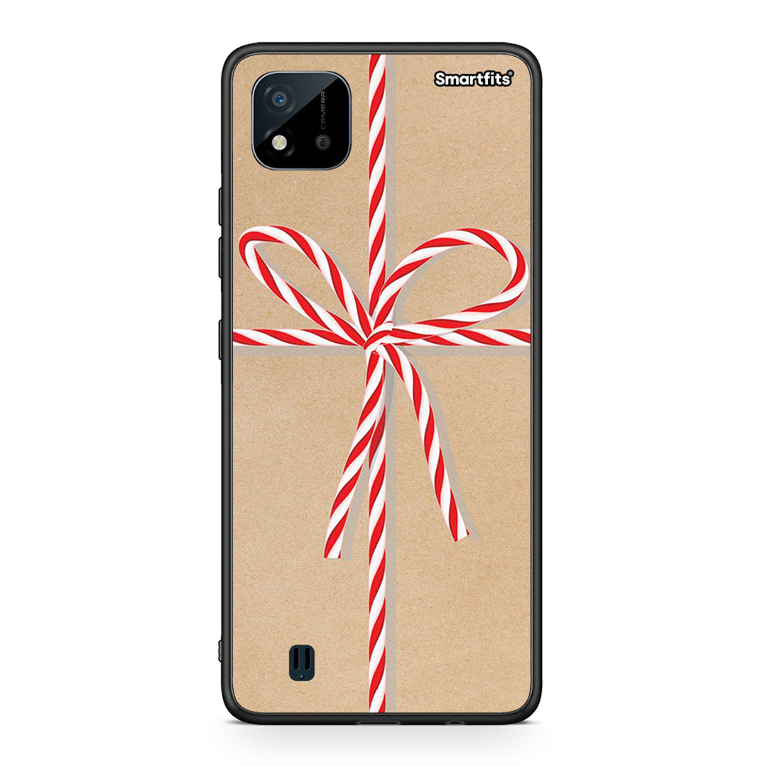 Realme C11 2021 Christmas Gift θήκη από τη Smartfits με σχέδιο στο πίσω μέρος και μαύρο περίβλημα | Smartphone case with colorful back and black bezels by Smartfits