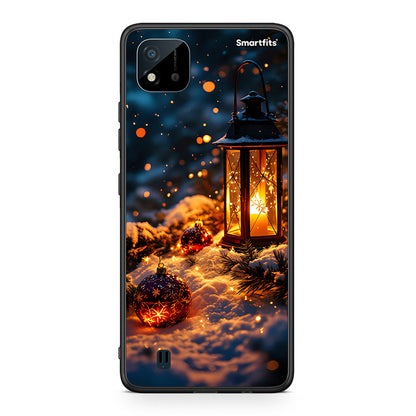 Realme C11 2021 Christmas Ornaments θήκη από τη Smartfits με σχέδιο στο πίσω μέρος και μαύρο περίβλημα | Smartphone case with colorful back and black bezels by Smartfits