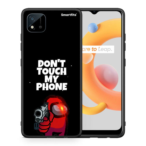 Θήκη Realme C11 2021 My Phone από τη Smartfits με σχέδιο στο πίσω μέρος και μαύρο περίβλημα | Realme C11 2021 My Phone case with colorful back and black bezels