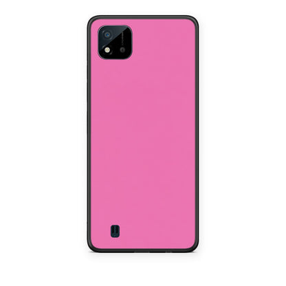 Θήκη Realme C11 2021 / C20 Rose Pink από τη Smartfits με σχέδιο στο πίσω μέρος και μαύρο περίβλημα | Realme C11 2021 / C20 Rose Pink case with colorful back and black bezels
