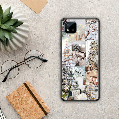 White Christmas - Realme C11 2021 / C20 θήκη