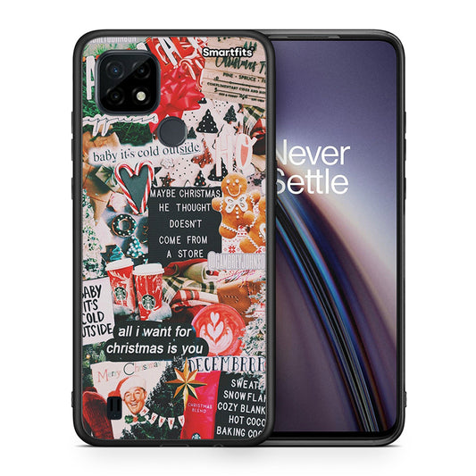 Christmas Happiness - Realme C21 θήκη