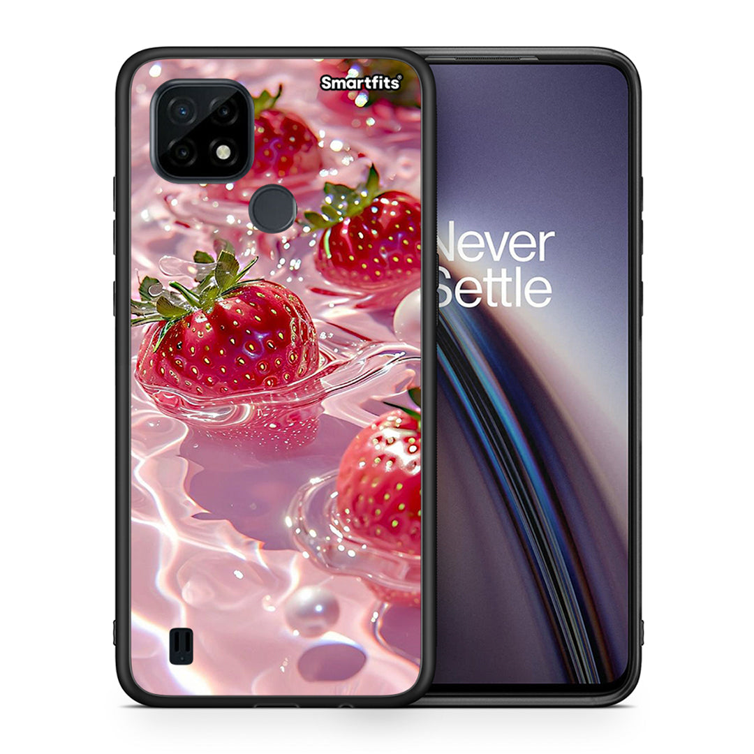 Juicy Strawberries - Realme C21 θήκη