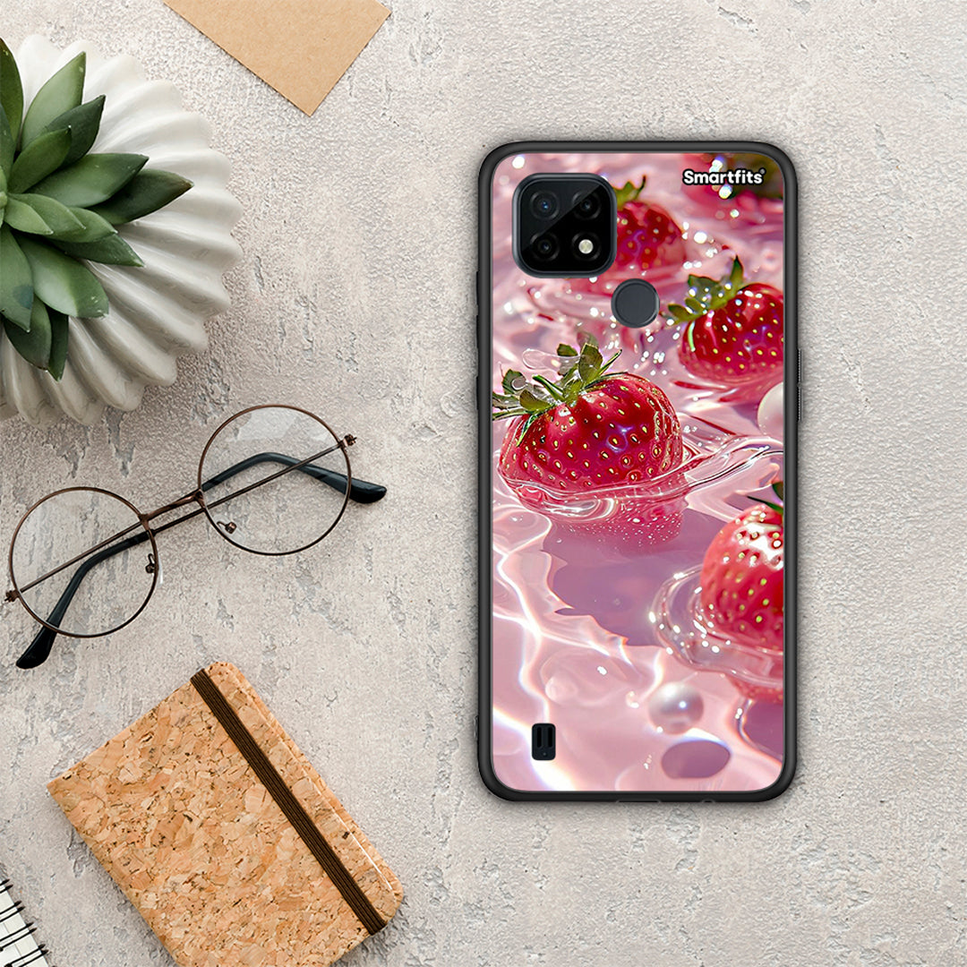 Juicy Strawberries - Realme C21 θήκη