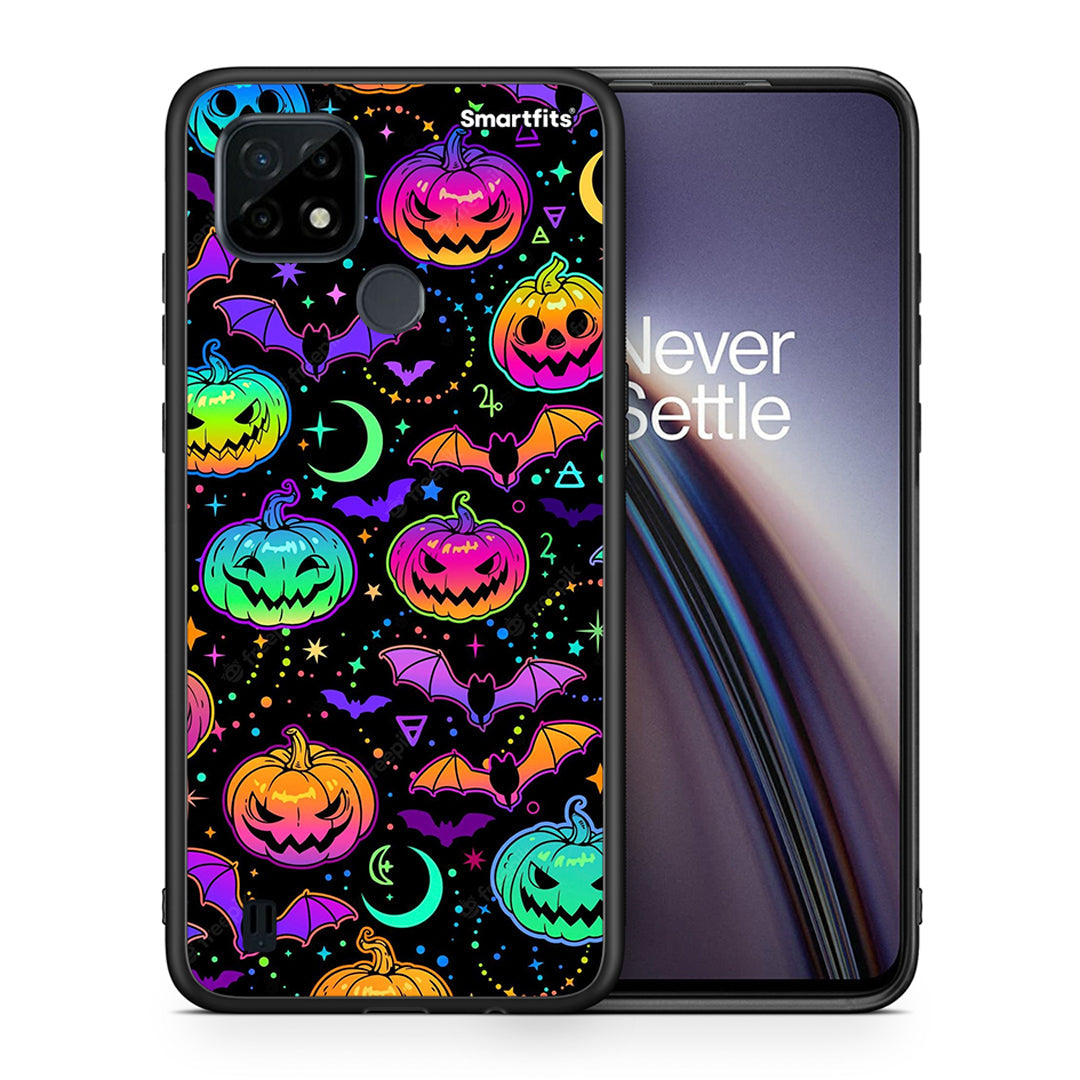 Neon Halloween - Realme C21 θήκη