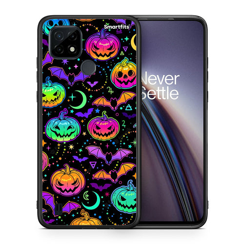 Neon Halloween - Realme C21 θήκη