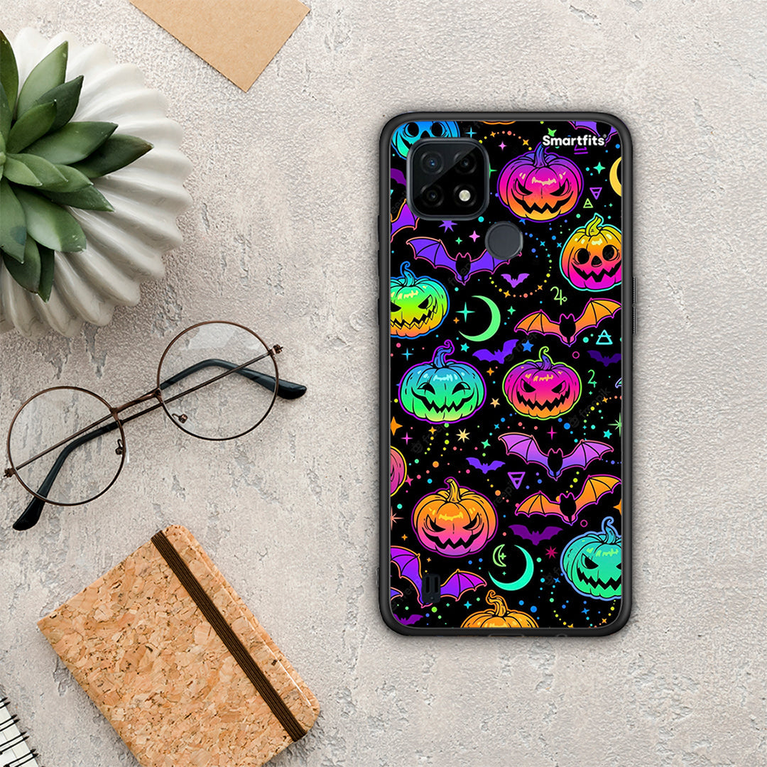Neon Halloween - Realme C21 θήκη