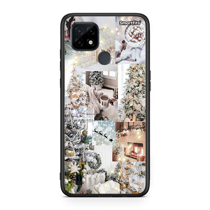 White Christmas - Realme C21 θήκη