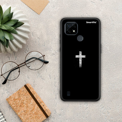 White Cross - Realme C21 θήκη