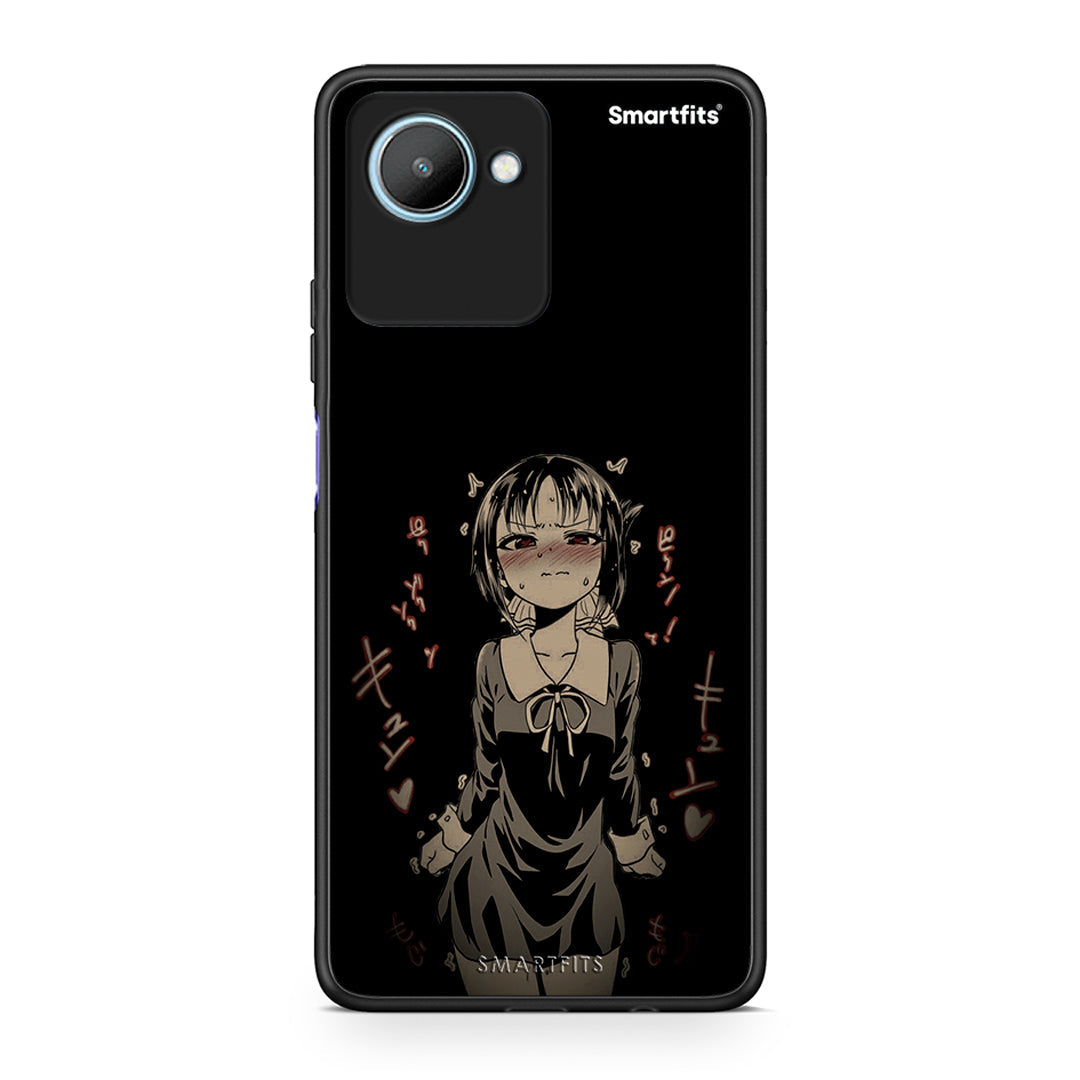 Θήκη Realme C30 Anime Girl από τη Smartfits με σχέδιο στο πίσω μέρος και μαύρο περίβλημα | Realme C30 Anime Girl Case with Colorful Back and Black Bezels