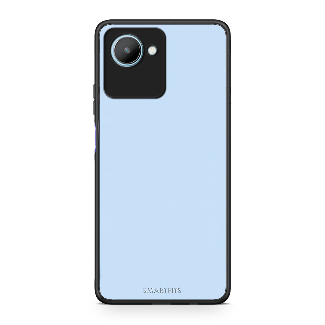 Θήκη Realme C30 Powder Blue από τη Smartfits με σχέδιο στο πίσω μέρος και μαύρο περίβλημα | Realme C30 Powder Blue case with colorful back and black bezels
