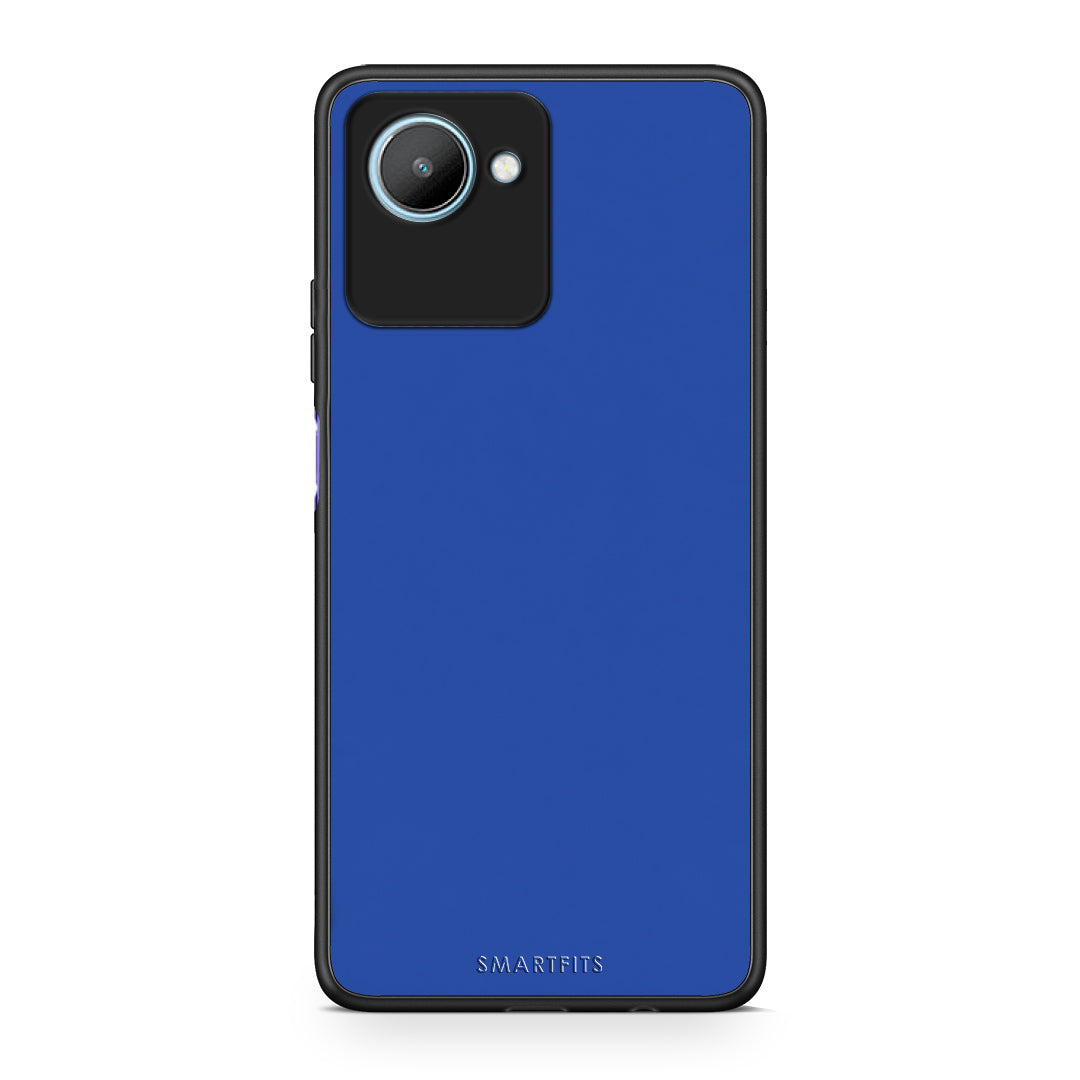 Θήκη Realme C30 Royal Blue από τη Smartfits με σχέδιο στο πίσω μέρος και μαύρο περίβλημα | Realme C30 Royal Blue case with colorful back and black bezels