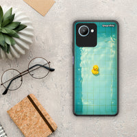 Thumbnail for Θήκη Realme C30 Yellow Duck από τη Smartfits με σχέδιο στο πίσω μέρος και μαύρο περίβλημα | Realme C30 Yellow Duck Case with Colorful Back and Black Bezels