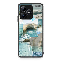Thumbnail for Realme C51 Aesthetic Summer Θήκη από τη Smartfits με σχέδιο στο πίσω μέρος και μαύρο περίβλημα | Smartphone case with colorful back and black bezels by Smartfits