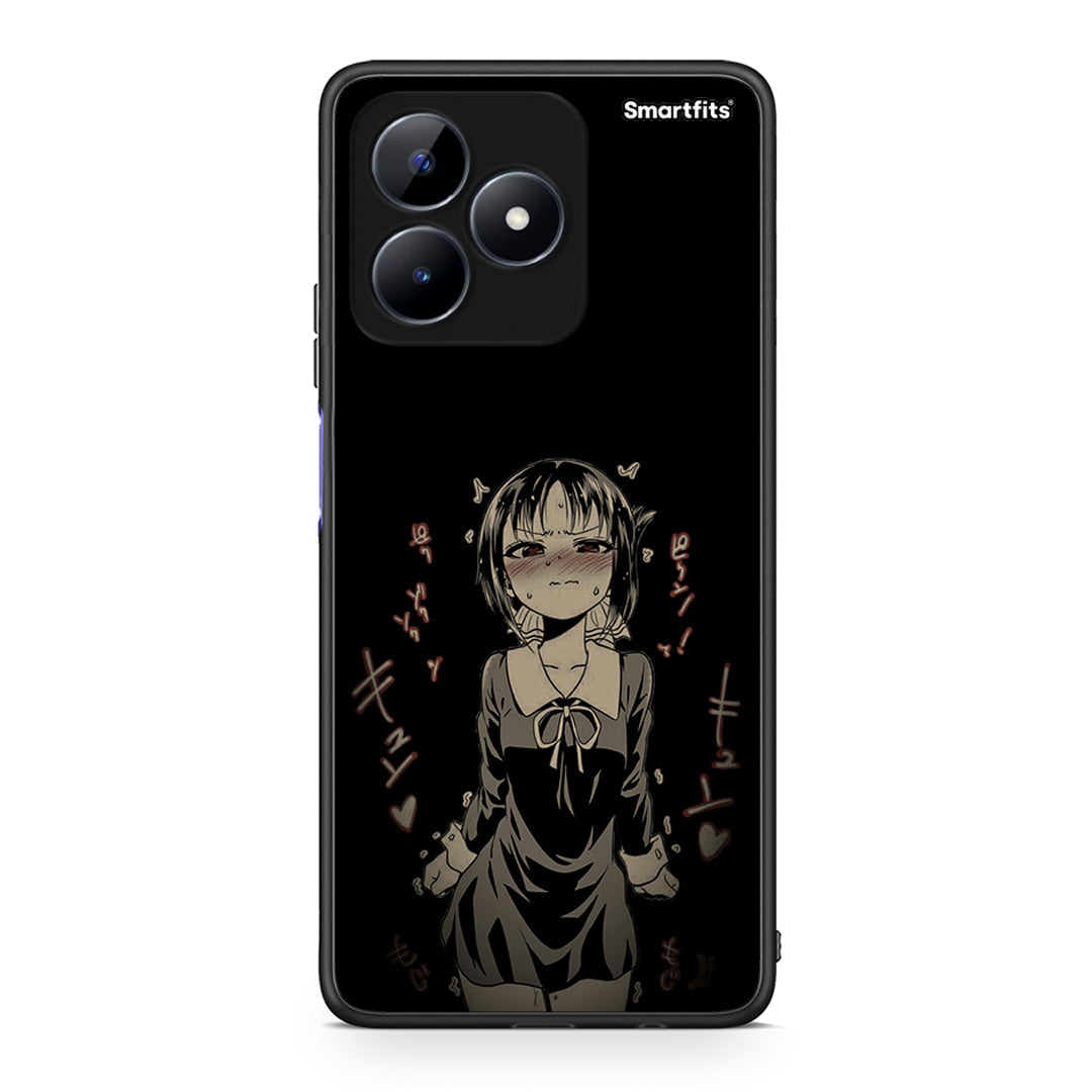 Realme C51 Anime Girl θήκη από τη Smartfits με σχέδιο στο πίσω μέρος και μαύρο περίβλημα | Smartphone case with colorful back and black bezels by Smartfits