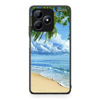 Thumbnail for Realme C51 Beautiful Beach θήκη από τη Smartfits με σχέδιο στο πίσω μέρος και μαύρο περίβλημα | Smartphone case with colorful back and black bezels by Smartfits