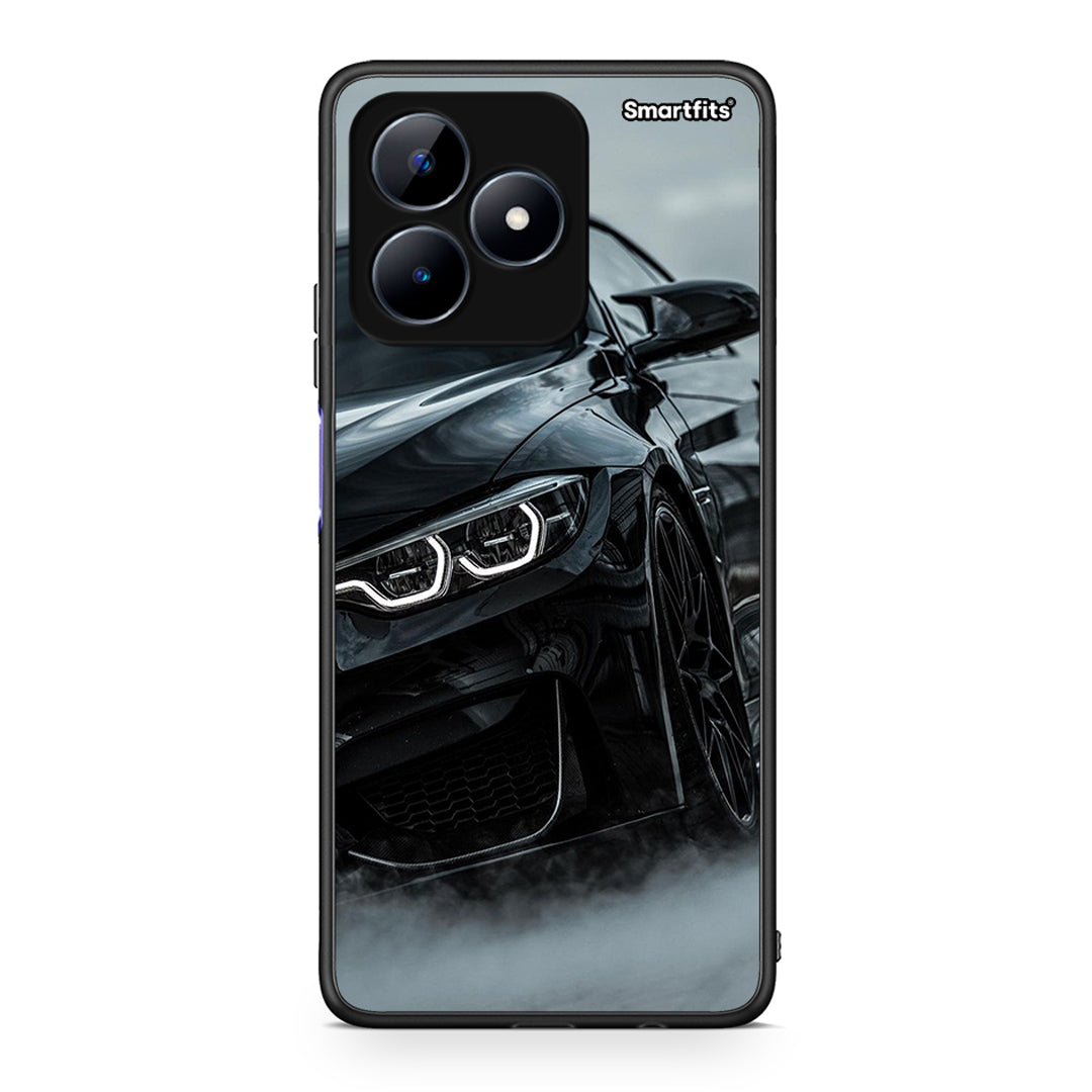 Realme Note 50 Black BMW θήκη από τη Smartfits με σχέδιο στο πίσω μέρος και μαύρο περίβλημα | Smartphone case with colorful back and black bezels by Smartfits