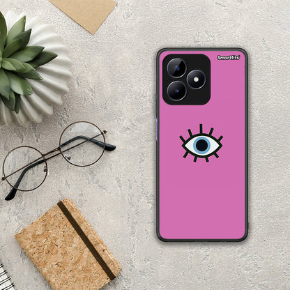 Blue Eye Pink - Realme C51 θήκη