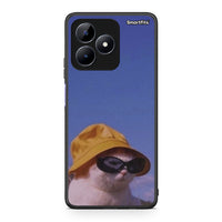 Thumbnail for Realme Note 50 Cat Diva θήκη από τη Smartfits με σχέδιο στο πίσω μέρος και μαύρο περίβλημα | Smartphone case with colorful back and black bezels by Smartfits