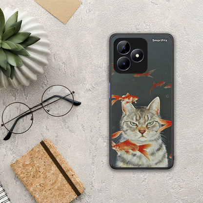 Cat Goldfish - Realme C51 θήκη