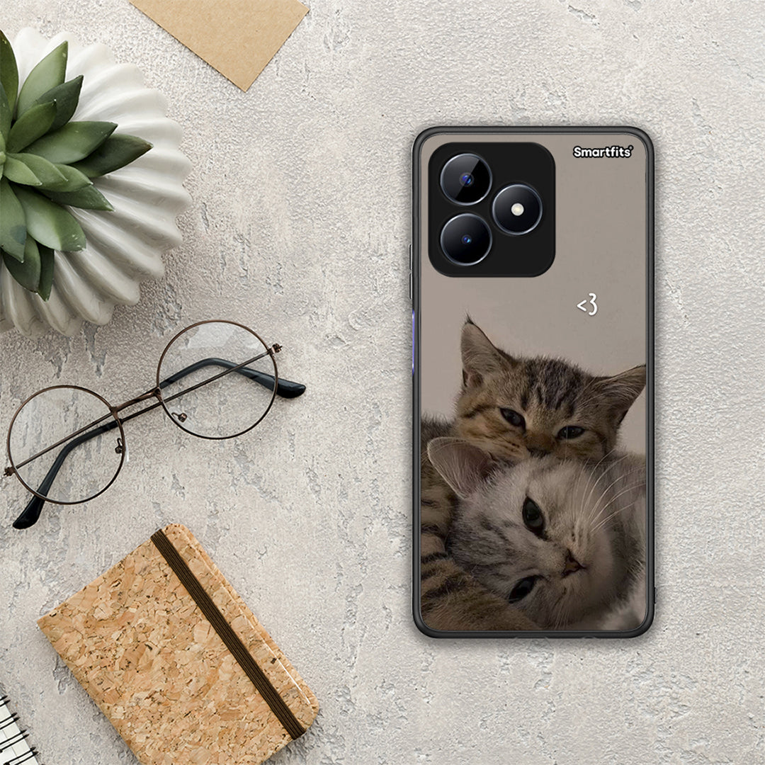 Cats In Love - Realme Note 50 θήκη