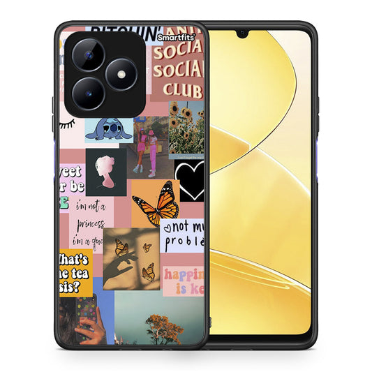 Collage Bitchin - Realme C51 θήκη