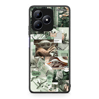 Thumbnail for Realme C51 Collage Dude Θήκη Αγίου Βαλεντίνου από τη Smartfits με σχέδιο στο πίσω μέρος και μαύρο περίβλημα | Smartphone case with colorful back and black bezels by Smartfits