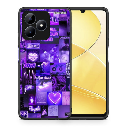 Collage Stay Wild - Realme C51 θήκη