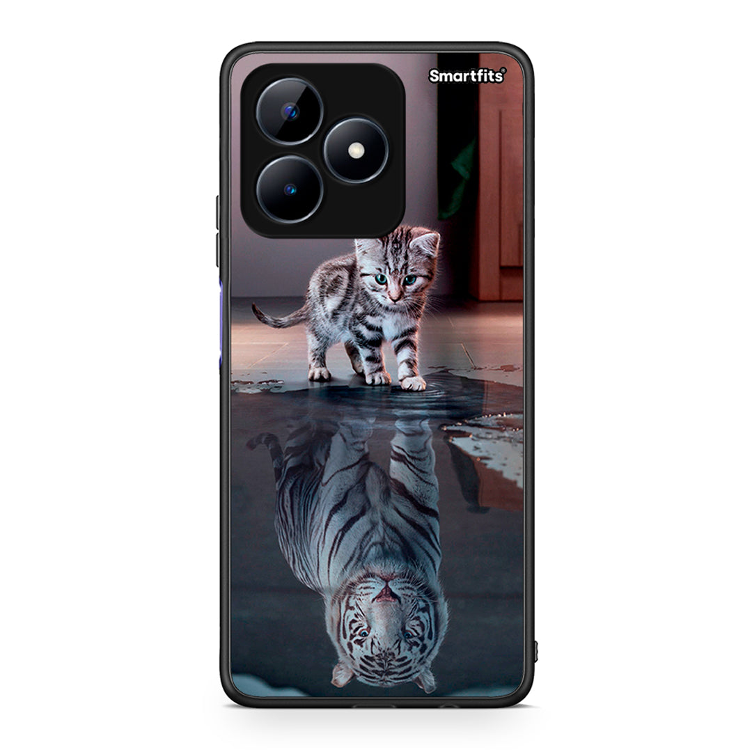 4 - Realme C51 Tiger Cute case, cover, bumper