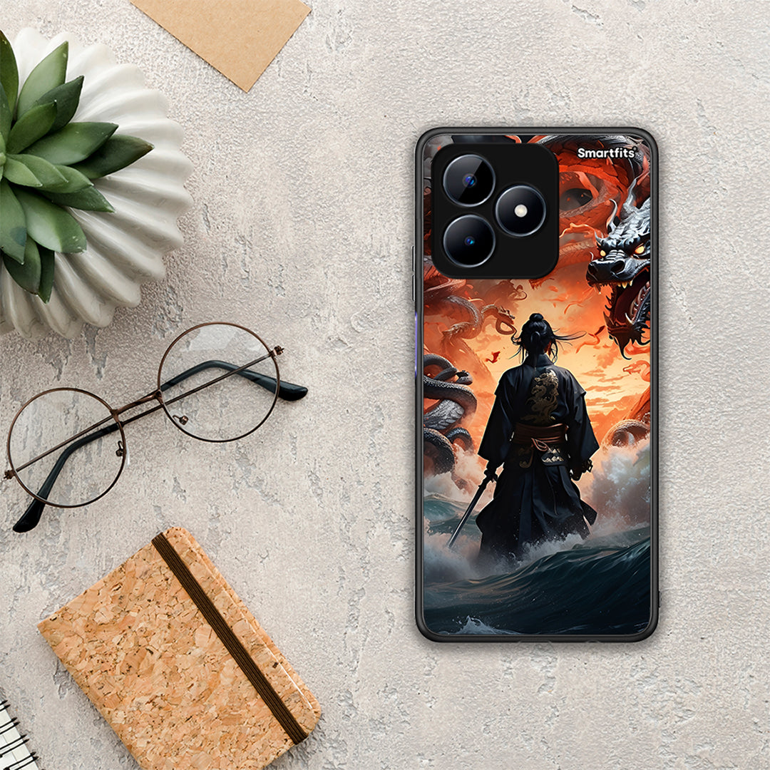 Dragons Fight - Realme C51 θήκη